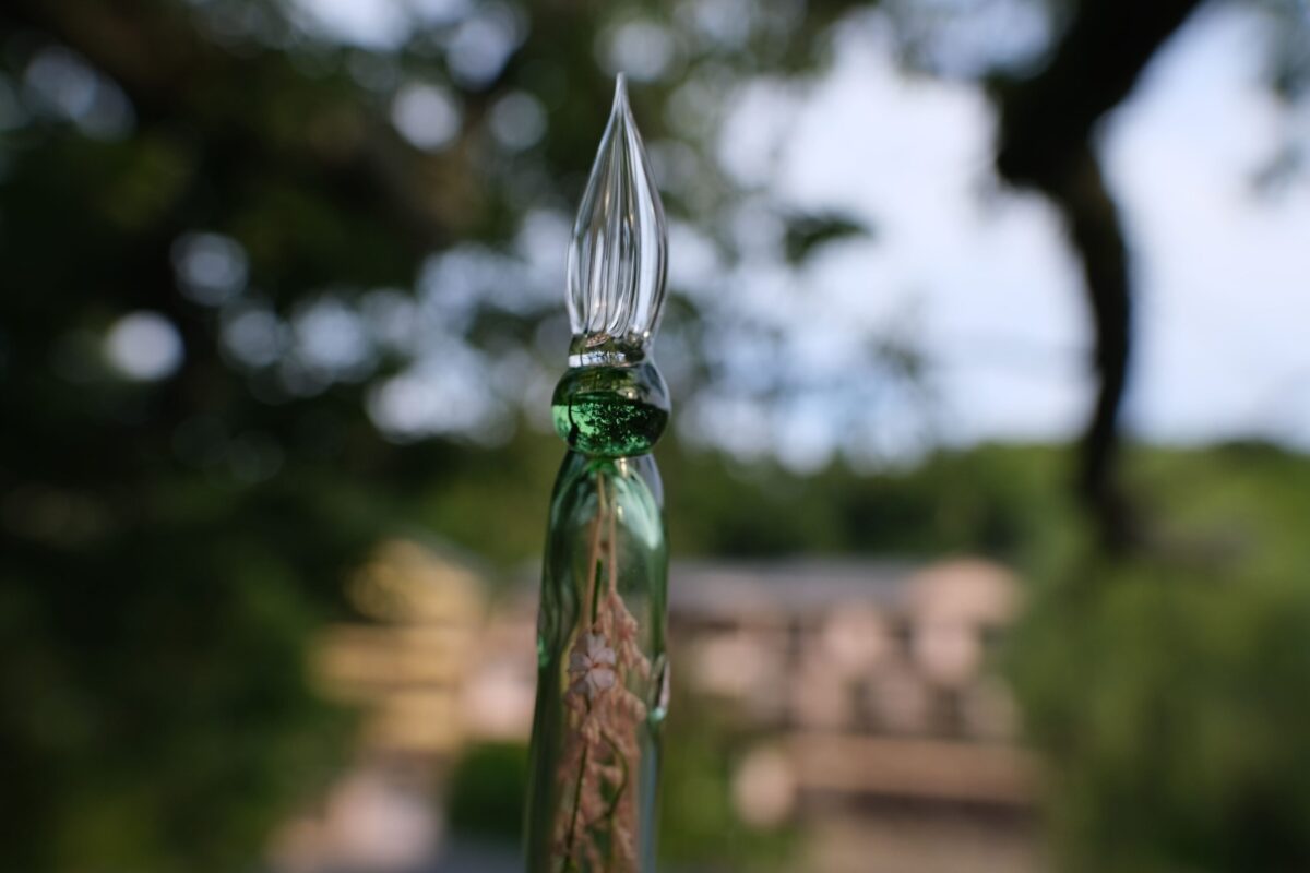 ガラスペン月朧